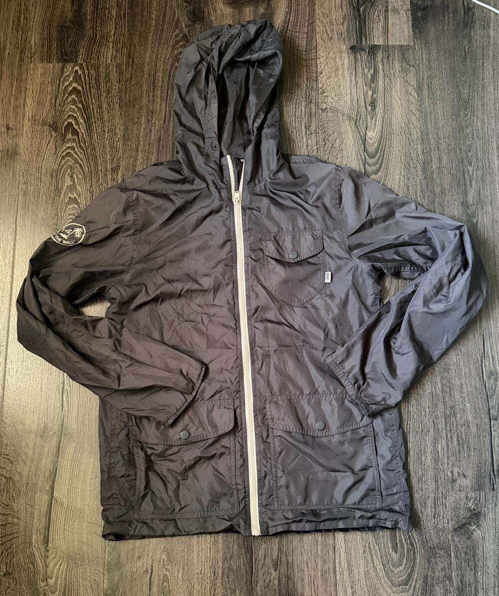 Vans The Joel Tudor Collection Hooded Windbreaker Jacket Size S